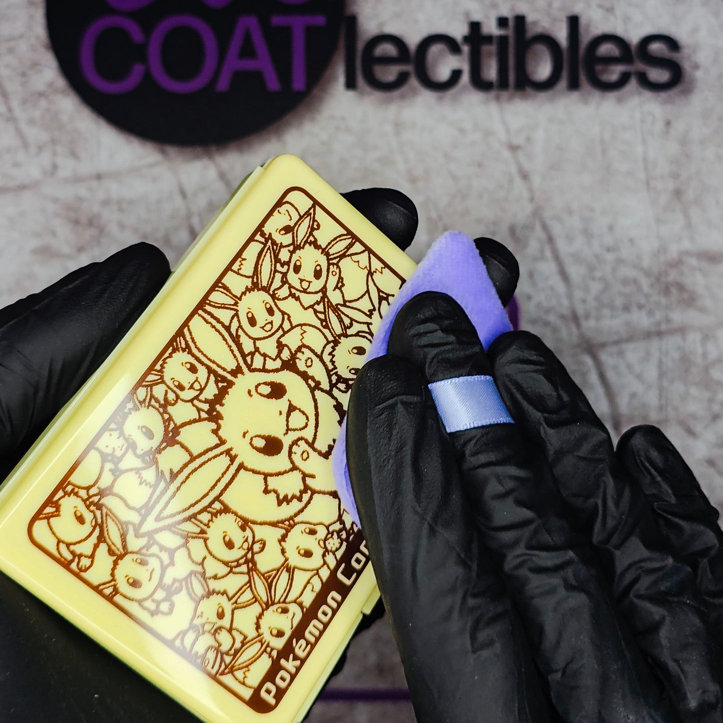 Soft Purple Triangle Buffing Pads (5 pcs)